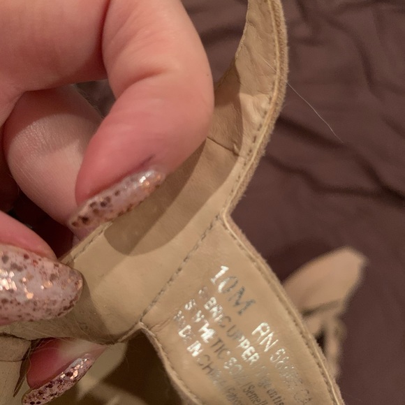 Nordstrom BP Wedge Sandals *never worn* - Picture 3 of 5